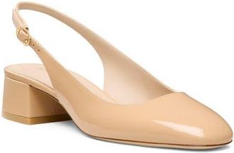 Stuart Weitzman Maeve Slingback Pump in Adobe at Nordstrom, Size 5.5
