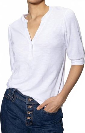 Sanctuary Mixed Media Tee In White