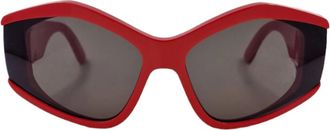 Balenciaga Zonnebril - Dames - Zonnebrillen - Rood - ONE Size - Accessoires