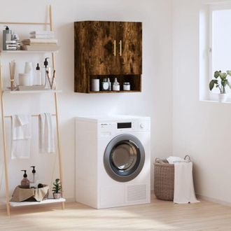 vidaXL Armadietto a Muro Rovere Fumo 60x31x70 cm in Legno Multistrato - Vidaxl