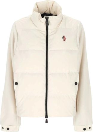 Moncler Cardigan con zip - - Jackets - Donna - Beige - XS
