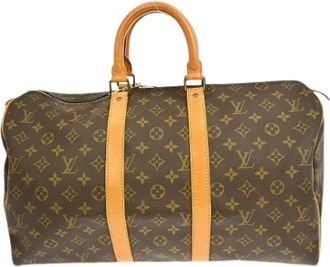 Louis Vuitton Pre-owned Weekend Bags, unisex, Brown, Size: ONE SIZE Pre-owned Keepall bag