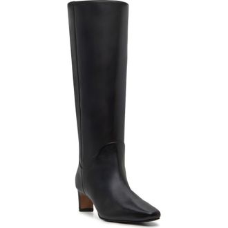 Vince Camuto Avriah Knee High Boot in Black at Nordstrom Rack, Size 5.5 Wide Calf