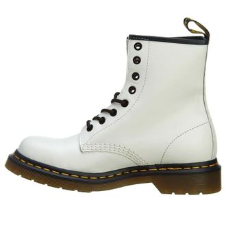 Dr. Martens (WMNS) Dr. Martens 1460 Smooth Leather Lace Up Boots White 11821100