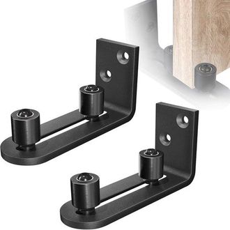 OEM Sistema De Gu&iacute;a De Suelo Para Puertas Correderas, 2 Piezas - Riel Gu&iacute;a 8 En 1 Para Puertas Correderas