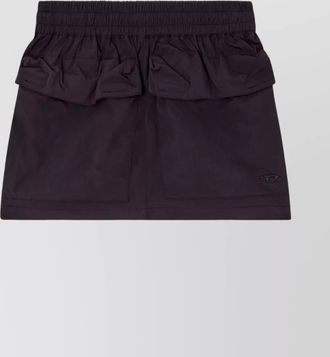 Diesel high-rise cargo mini skirt