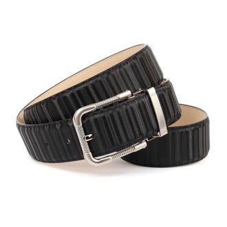 Anthoni Crown Lederg&uuml;rtel ANTHONI CROWN, Damen, Gr. 80, schwarz, Rindsleder, G&uuml;rtel Lederg&uuml;rtel