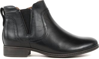 Cobb Hill Womens Crosbie Gore Booties In Black
