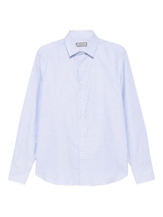 Canali cotton shirt - Blue