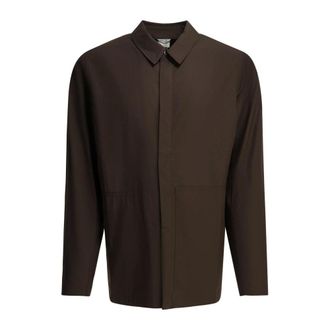 Houdini Tree Chore Overshirt Jacket - Heren - Jassen - Bruin - Maat: L