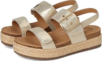 Aetrex Vania Womens Sandals Champagne : EU 42 (US Womens 10.5-11) M (B), Leather