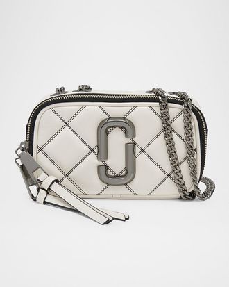 Marc Jacobs The Snapshot Quilted Leather Crossbody Bag