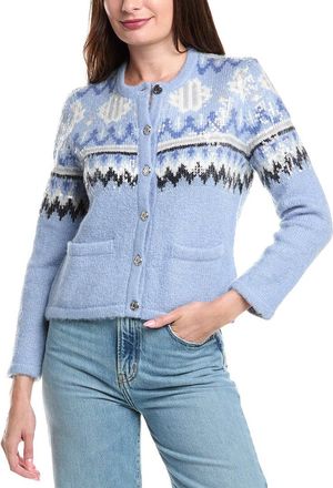 Maje Wool-Blend Cardigan