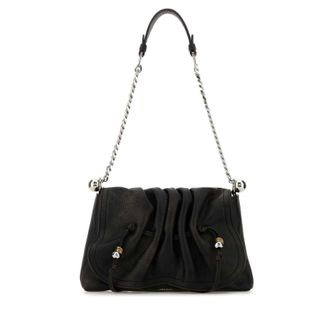 Isabel Marant Dark Brown Leather Bolton Shoulder Bag