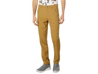 Puma Dealer Five-Pocket Pants Mens Clothing Coconut Crush : 28 30, Polyester