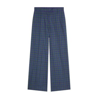 Dries Van Noten Pantalones anchos - Trousers - Mujer - Verde - M