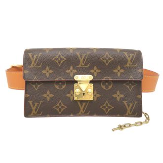 Louis Vuitton Brown Monogram Pouch (Pre-Owned)