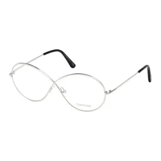 Tom Ford Ladies Black Oval Eyeglass Frames FT5517 018