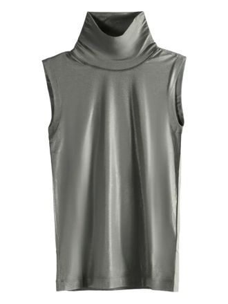 Brunello Cucinelli turtleneck top - Green