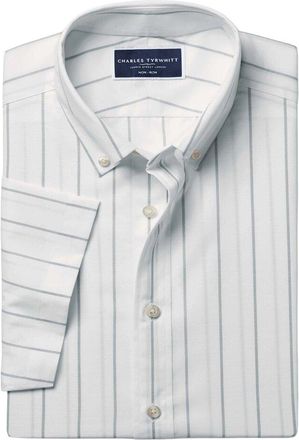 CHARLES TYRWHITT Non-Iron Stretch Poplin Shirt