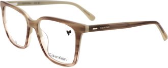 Calvin Klein Womens 99mm Honey Tortoise Opticals