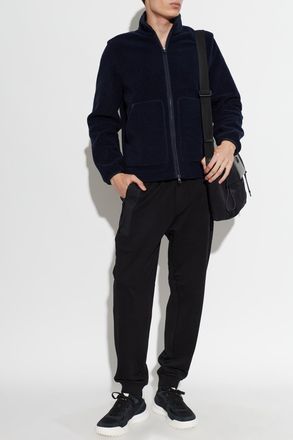 Moncler Polar Z Logo, Mens, Navy Blue