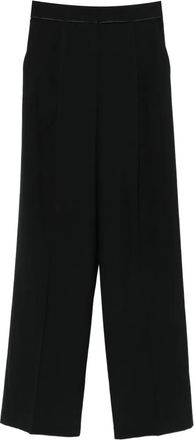 Forte_Forte Pantaloni a vita alta - Nero