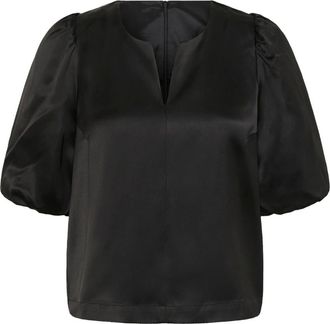 Part Two DunjaPW Blouse - Dames - Blouses & Shirts - Zwart - Maat: M