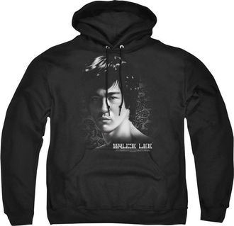 Gildan Bruce Lee In Your Face Adult Pull Over Hoodie