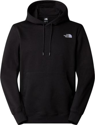 The North Face Essential Relaxed Hoodie - Heren - Sportshirts - Zwart - M - Katoen - Fitness