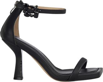 Alma En Pena Sandaal met hak en gesp - Dames - Sandalen met hakken - Zwart - 41 EU - Schoenen