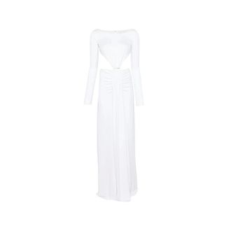 Elisabetta Franchi Mujer, Vestidos, Blanco, Talla: M