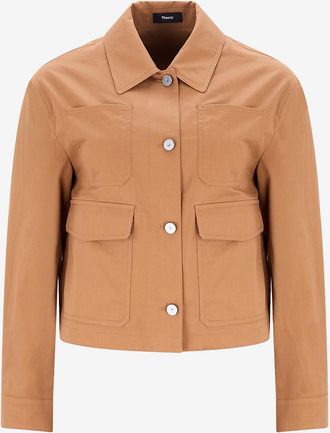 Theory Leichte Jacke aus Baumwolle