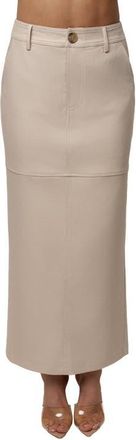 JLUXLABEL In Focus Skirt in Beige at Nordstrom, Size Medium