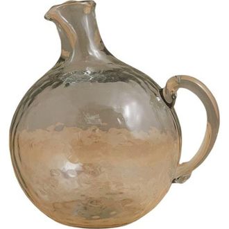 Be Home Pebble Glass Globe Pitcher in Clear at Nordstrom
