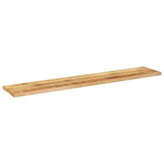 Berkfield Home Table Top 180x30x2.5 cm Rectangular Solid Wood Rough Mango in Brown