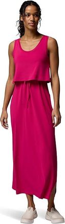 Columbia PFG Freezertm Maxi Dress Womens Dress Guava Pink : 2XL, Elastane/Polyester