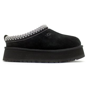 UGG Tazz Suede Womens Slip On Sandals - Black - Size:UK 3