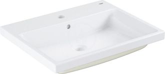 GROHE Cube Ceramic - Lavabo a semincasso, 61x49 cm, PureGuard, bianco alpino 3947900H - Grohe