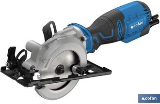 cofan Mini Sierra Circular El&eacute;ctrica 705 W 115 Mm, Mini Sierra Circular El&eacute;ctrica A Una Mano De Peque&ntilde;o Tama&ntilde;o Con 705 W Y Disco De &Oslash; 115 Mm Para Cortar Mad