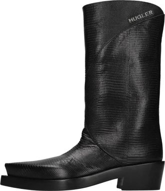 MUGLER Boots zwart - Dames - Cowboylaarzen - Zwart - 37 EU - Schoenen