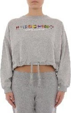 Moschino Gray Cotton Womens Sweatshirt