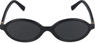 Miu Miu 0MU 04Zs Zonnebril - Dames - Accessoires - Zwart - Maat: 50 MM