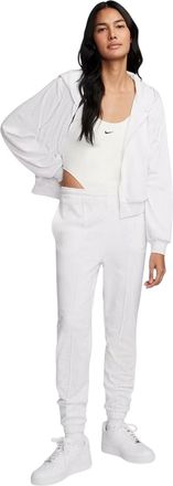 Nike Chill effen hoodie met doorlopende rits voor dames (Berkenheide)