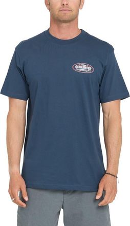 Quiksilver Firecracker MT0 Graphic T-Shirt in Dark Denim at Nordstrom, Size Xx-Large