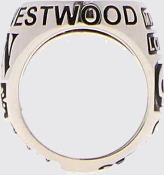Vivienne Westwood Anello Lancelot in metallo con logo Orb