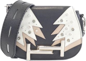 Tod's Tods Double T Leather Shoulder Bag