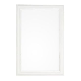 BIZZOTTO Sanzio mirror c-c mat white 60x90