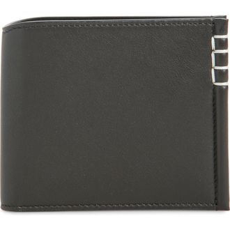 J.W.Anderson Loafer Leather Bifold Wallet in Black at Nordstrom