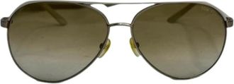 Tom Ford Pre-owned Aviator Zonnebrillen - Dames - Vintage Accessoires - Grijs - ONE Size - Vintage